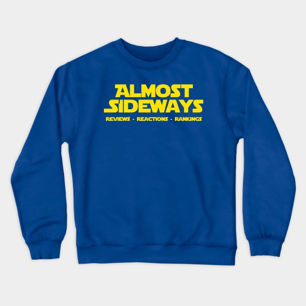 Almost Sideways Crewneck Sweatshirt by AlmostSideways